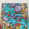 Summer garden floral print A-line skirt 2-in-1 dress designed by OMishka