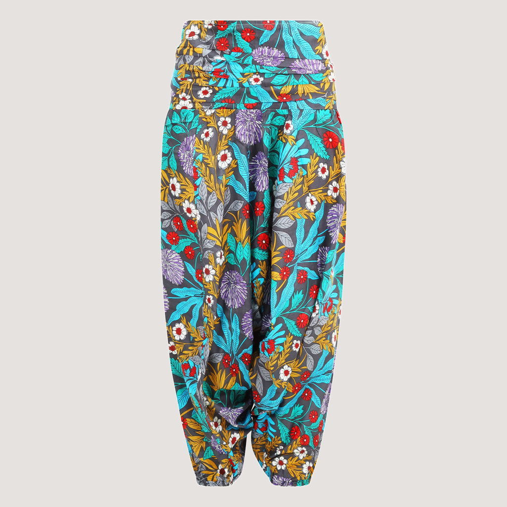 Summer garden harem trousers 2-in-1 jumpsuit designed by OMishka