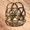 Pure Brass Tree Of Life Ring