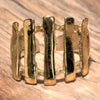 Pure Brass Woven Braid Ring