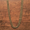 Pure Brass Patterned Banjara Chain Necklace
