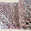 Green Floral Kantha Bed Cover & Throw - 30