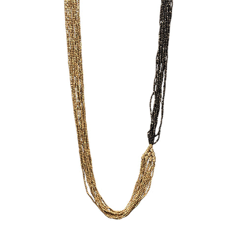 Pure Brass Chakra Balancing Drop Necklace