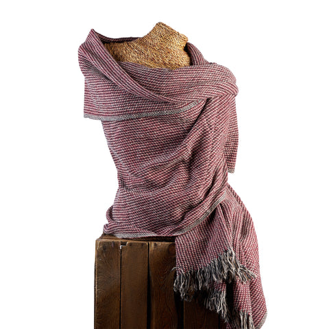 Brown Bamboo Blanket Scarf