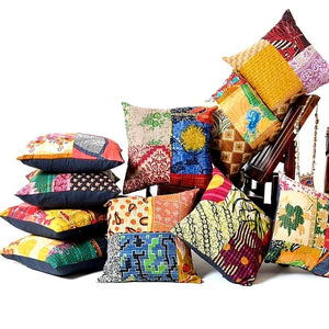 Artisan handmade, cushion cover collection designed by OMishka.