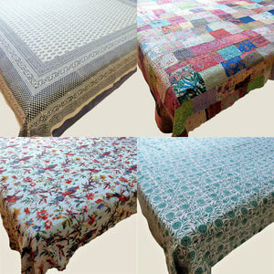 Artisan handmade, bed covers and throws collection designed by OMishka.