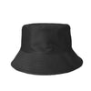 Monochrome Black Block Print - Reversible Bucket Hat