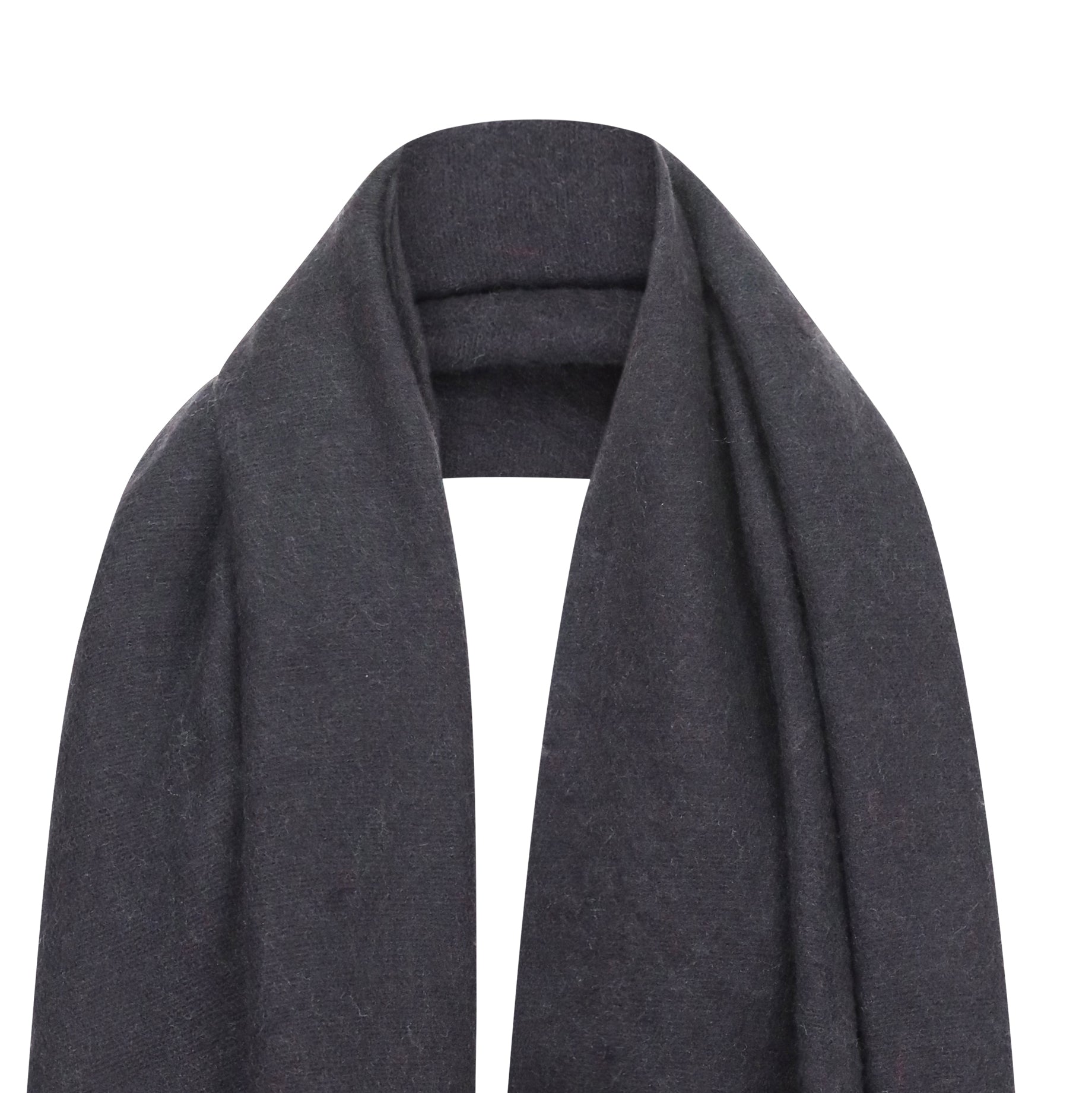 The Recycled Bottle Blanket Scarf in Black Designed by OMishka