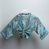 Blue Lagoon Bloom Kimono Jacket