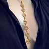 Pure Brass Chakra Balancing Drop Necklace