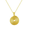Pure Brass Seed of Life Pendant