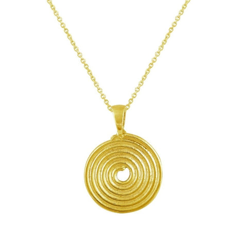 Pure Brass Seed of Life Pendant