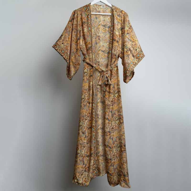 Terracotta Sylva Maxi Kimono