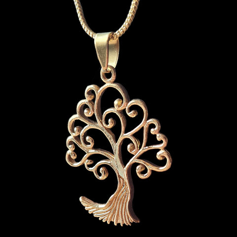 Pure Brass Seed of Life Pendant