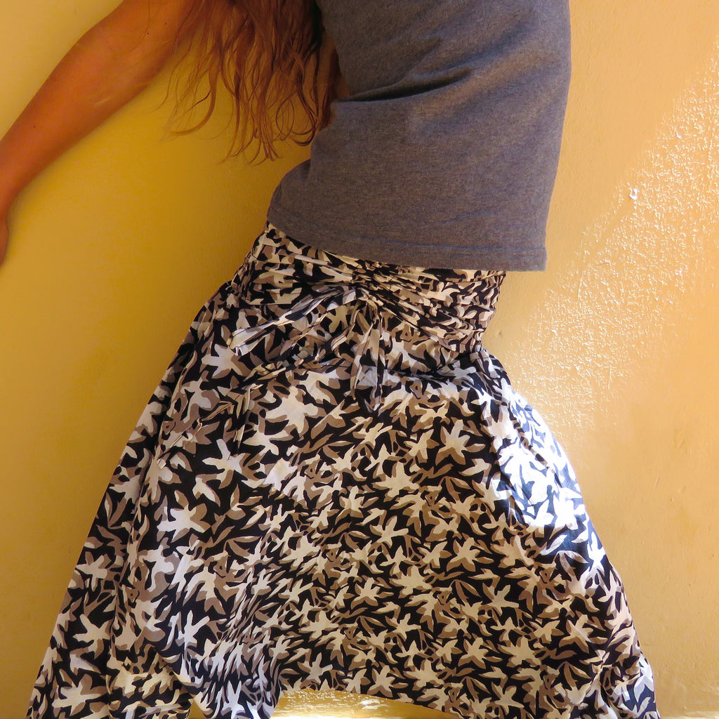 Monochrome - Natural Block Print Trouser Jumpsuit
