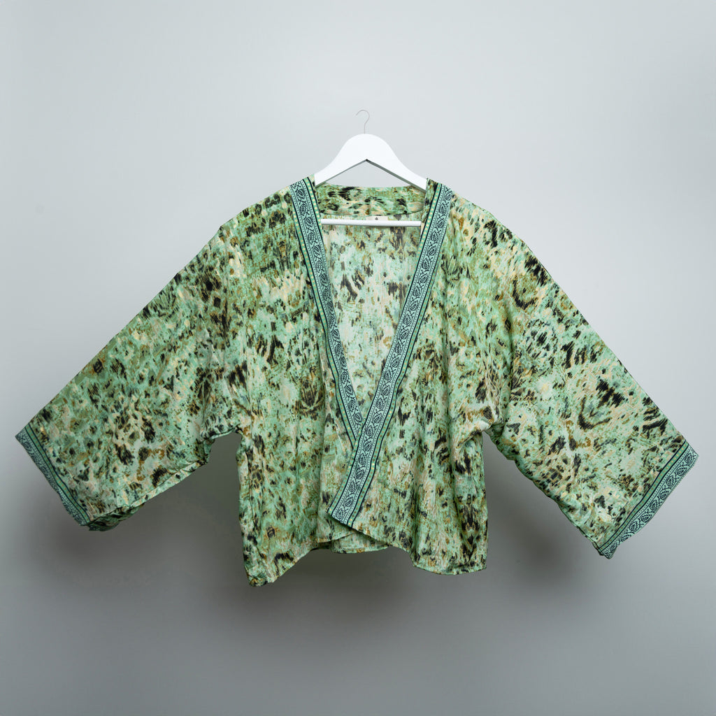 Sea Moss Gold Kimono Jacket