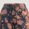 Brown with black patches super-soft bamboo harem trousers designed by OMishka