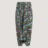 Forest Leaves Print Harem Trousers 2-in-1 Jumpsuit