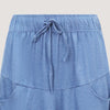 Light blue super-soft bamboo harem trousers designed by OMishka