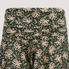 Green ecru floral trousers 2-in-1 bandeau jumpsuit designed by OMishka