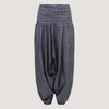 Grey Geometric Harem Trousers 2-in-1 Jumpsuit