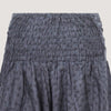 Grey shell print 2-in-1 harem pants jumpsuit designed by OMishka