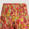 Retro floral print 2-in-1 harem pants jumpsuit designed by OMishka