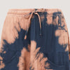 Tie dye spiral patterned super-soft bamboo harem trousers designed by OMishka