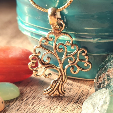 Pure Brass Seed of Life Pendant