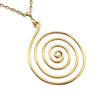 Pure Brass Seed of Life Pendant