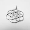 Silver Flower of Life Pendant