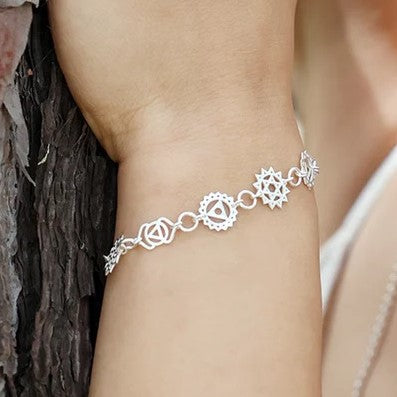 Chunky Tribal Silver Anklet