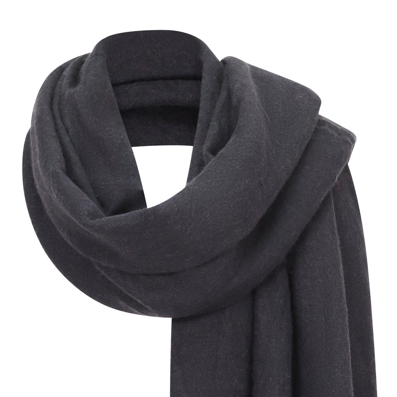 The Recycled Bottle Blanket Scarf - Black