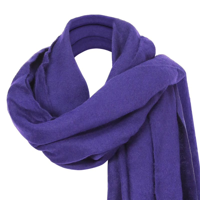 The Recycled Bottle Blanket Scarf - Navy Blue