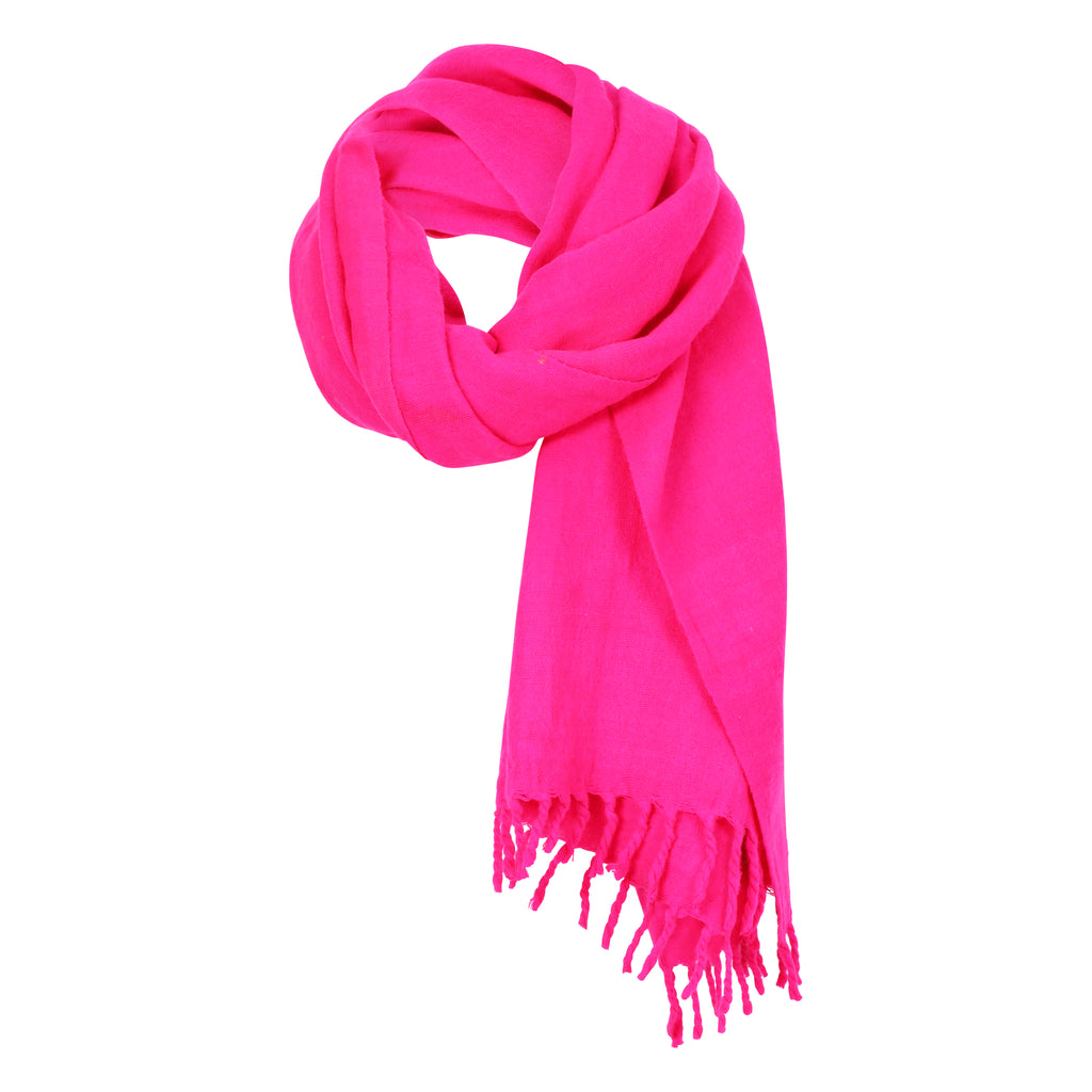 The Recycled Bottle Blanket Scarf - Pink