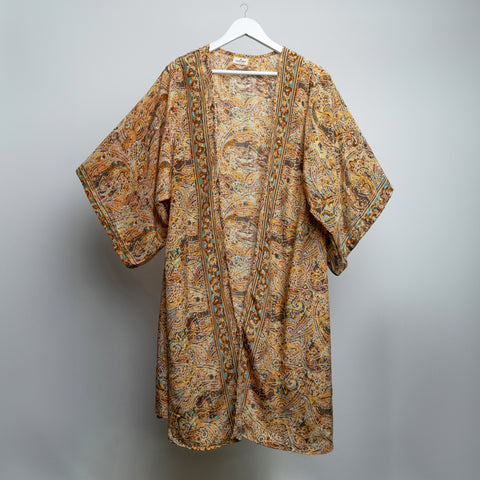 Sea Moss Gold Kimono Jacket