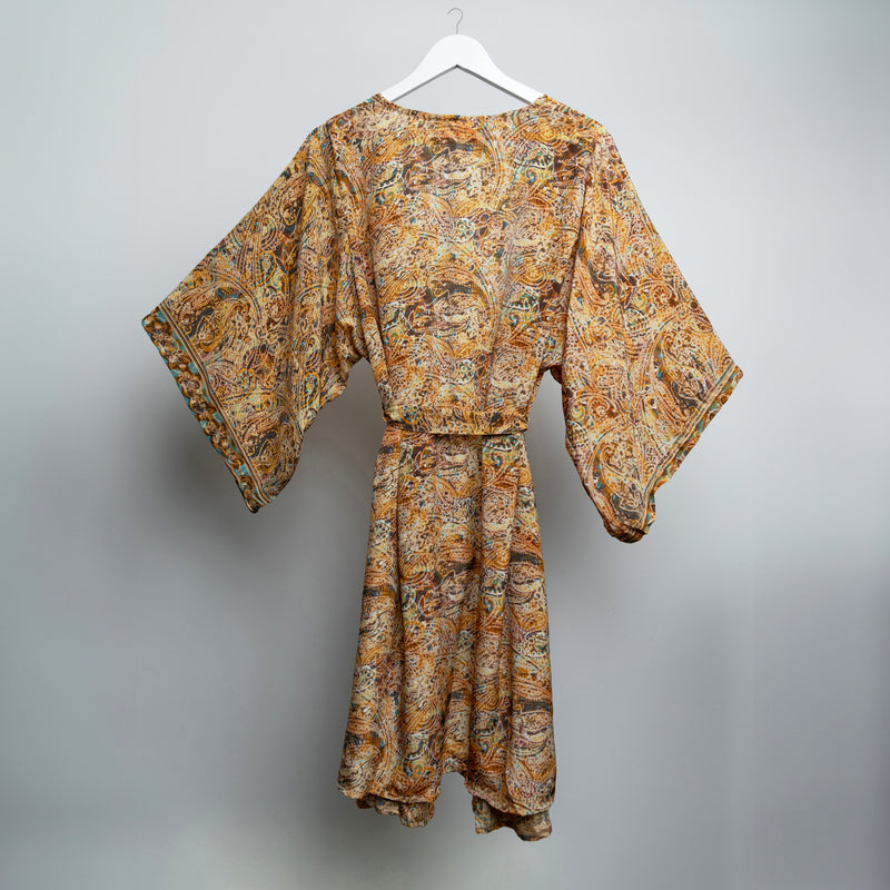 Terracotta Sylva Midi Kimono