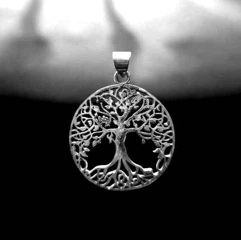 Silver Flower of Life Pendant
