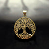 Pure Brass Seed of Life Pendant