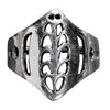 Crown Chakra Silver Ring