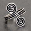 Silver Spiral Toe Ring