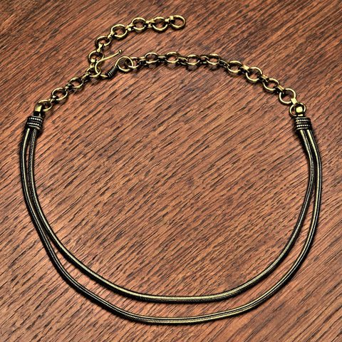 Silver Snake Chain Anklet
