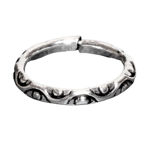 Adjustable Naga Tribe Silver Beaded Bracelet