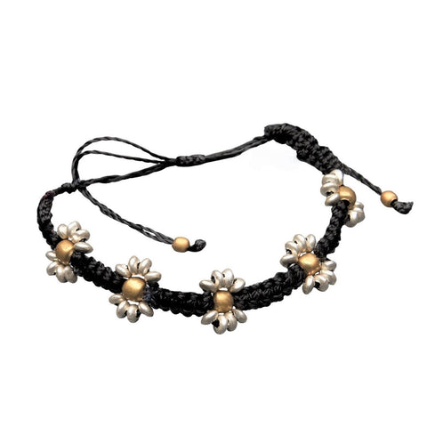 Decorative Silver Banjara Chain Bracelet