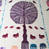 Colourful Patchwork Tree of Life Bed Cover & Throw - 05