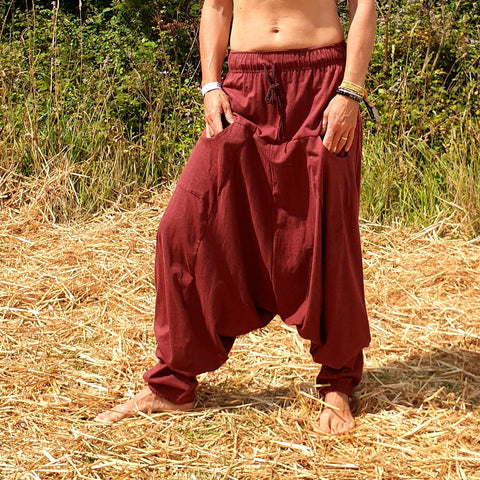 Pink Mandala - Yoga Pants, Harem Trousers & Jumpsuit