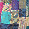 Recycled Patchwork Kantha Bed Cover & Throw - 06