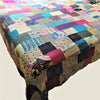 Recycled Patchwork Kantha Bed Cover & Throw - 06