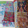 Recycled Patchwork Kantha Bed Cover & Throw - 02