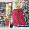 Recycled Patchwork Kantha Bed Cover & Throw - 34